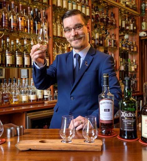 The Whisky Bar at the Torridon Hotel